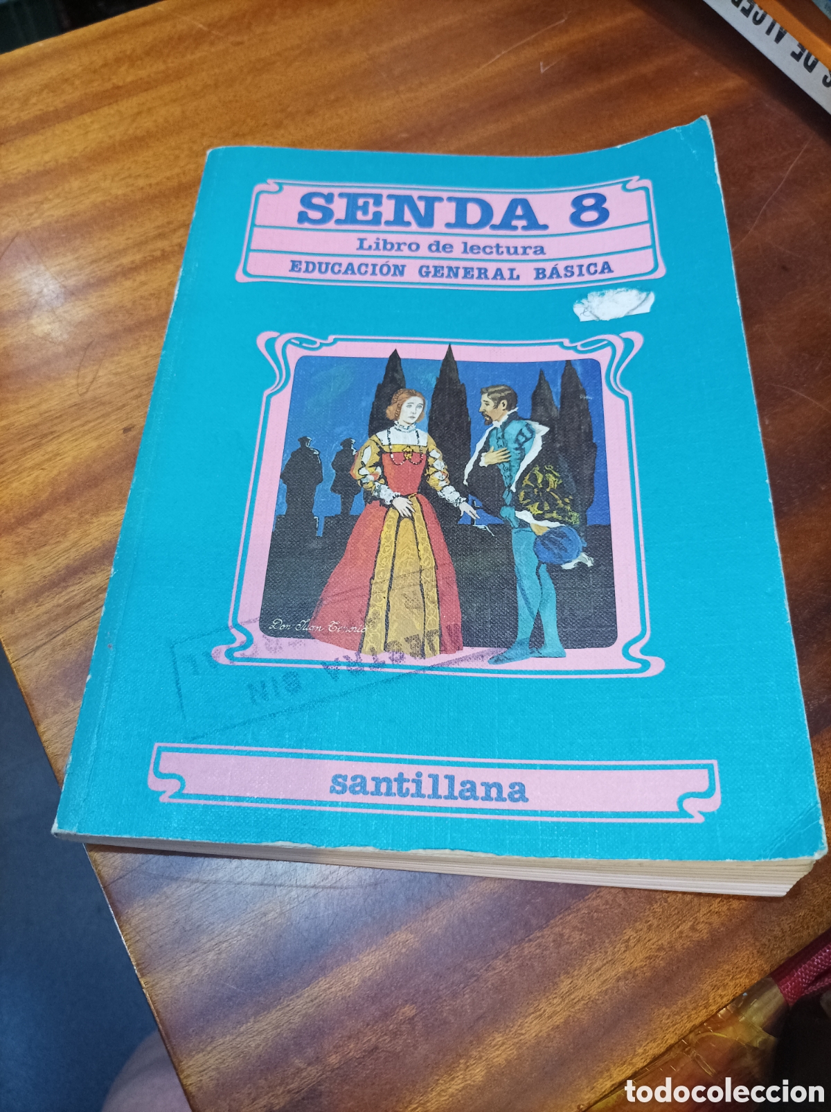 Libros de segunda mano: SENDA 8 MUESTRA.LIBROVDE LECTURA.SANTILLANA