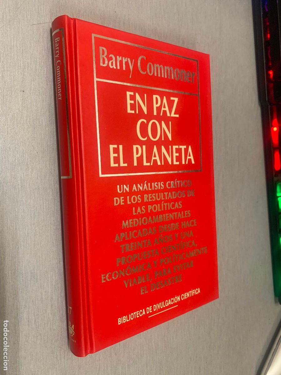 Libros de segunda mano: EN PAZ CON EL PLANETA / BARRY COMMONER / BIB. DIVULGACI&Oacute;N CIENT&Iacute;FICA RBA 1994