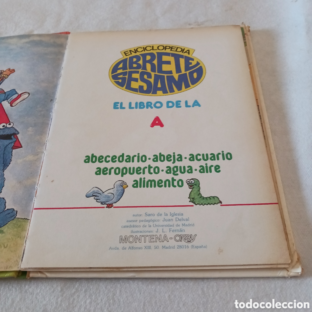 Libros de segunda mano: El libro de la A,Enciclopedia &Aacute;brete Sesamo - Foto 5