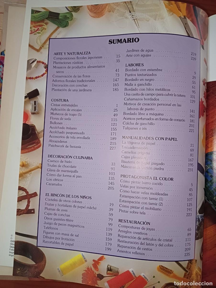 Libros de segunda mano: Creativa Manualidades, labores, artesan&iacute;a - Foto 9