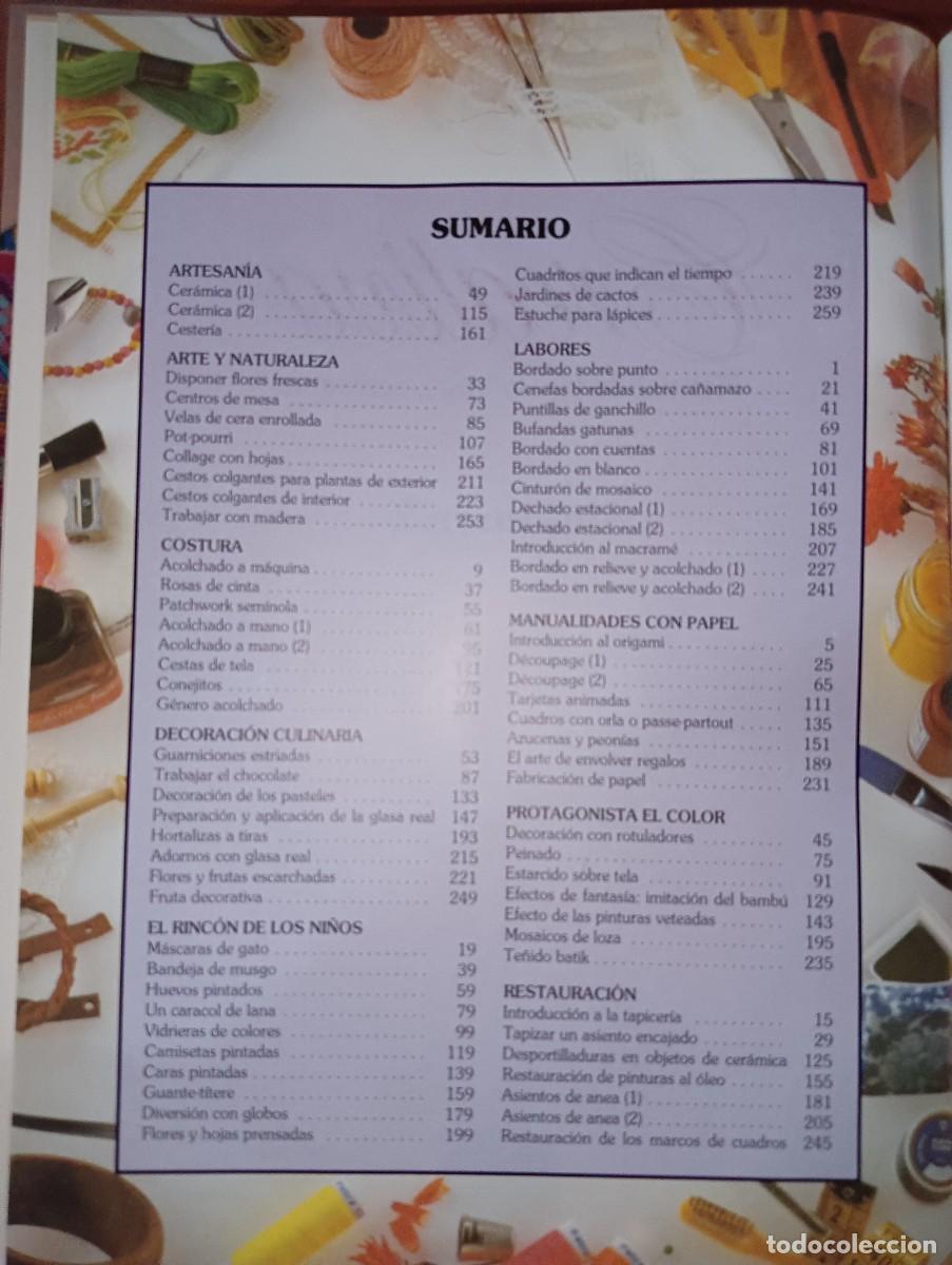 Libros de segunda mano: Creativa Manualidades, labores, artesan&iacute;a - Foto 13
