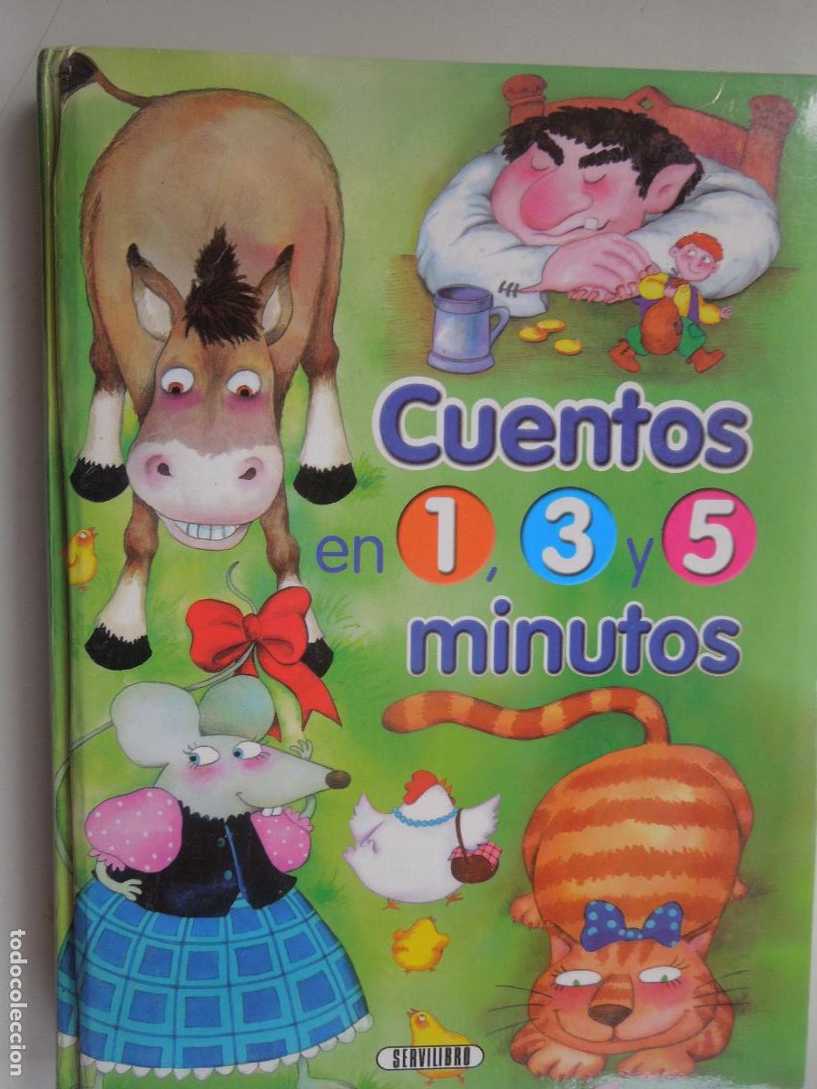 Libros de segunda mano: CUENTOS EN 1,3,5 MINUTOS - SERVILIBRO