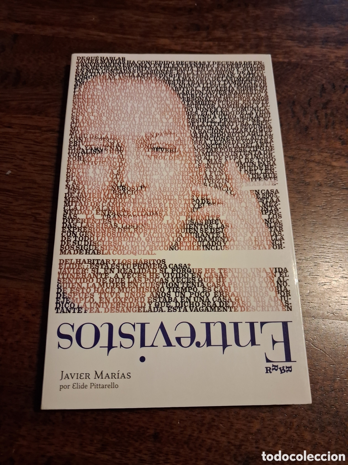 Livres d'occasion: Entrevistas a Javier Mar&iacute;as por Elide Pittarello