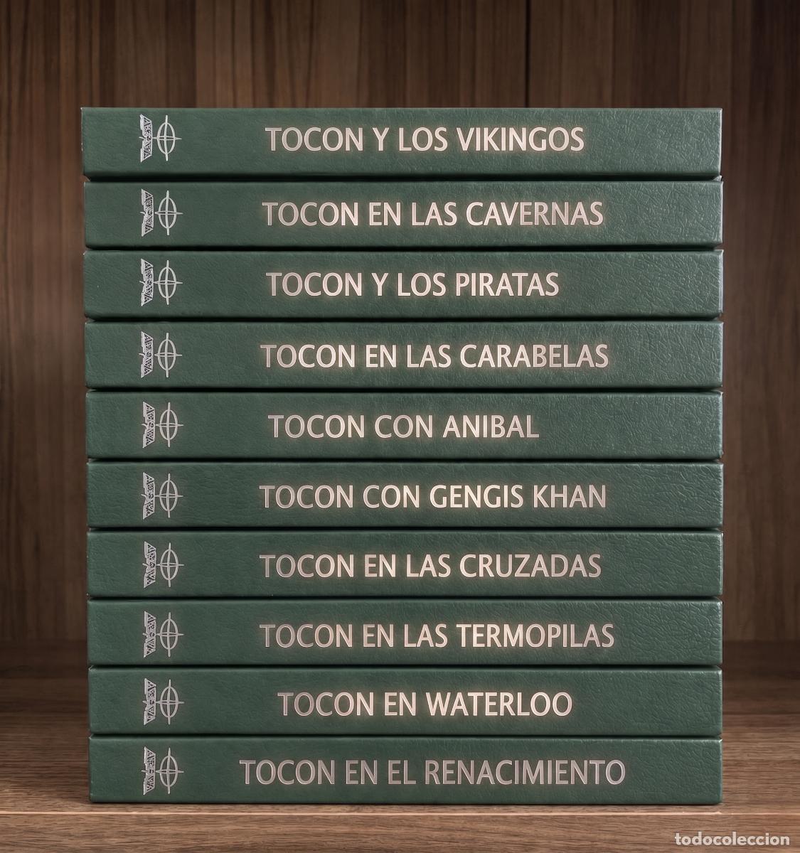Libros de segunda mano: 10 Volumenes coleccion de lujo Toc&oacute;n Aldo Berti - Foto 1
