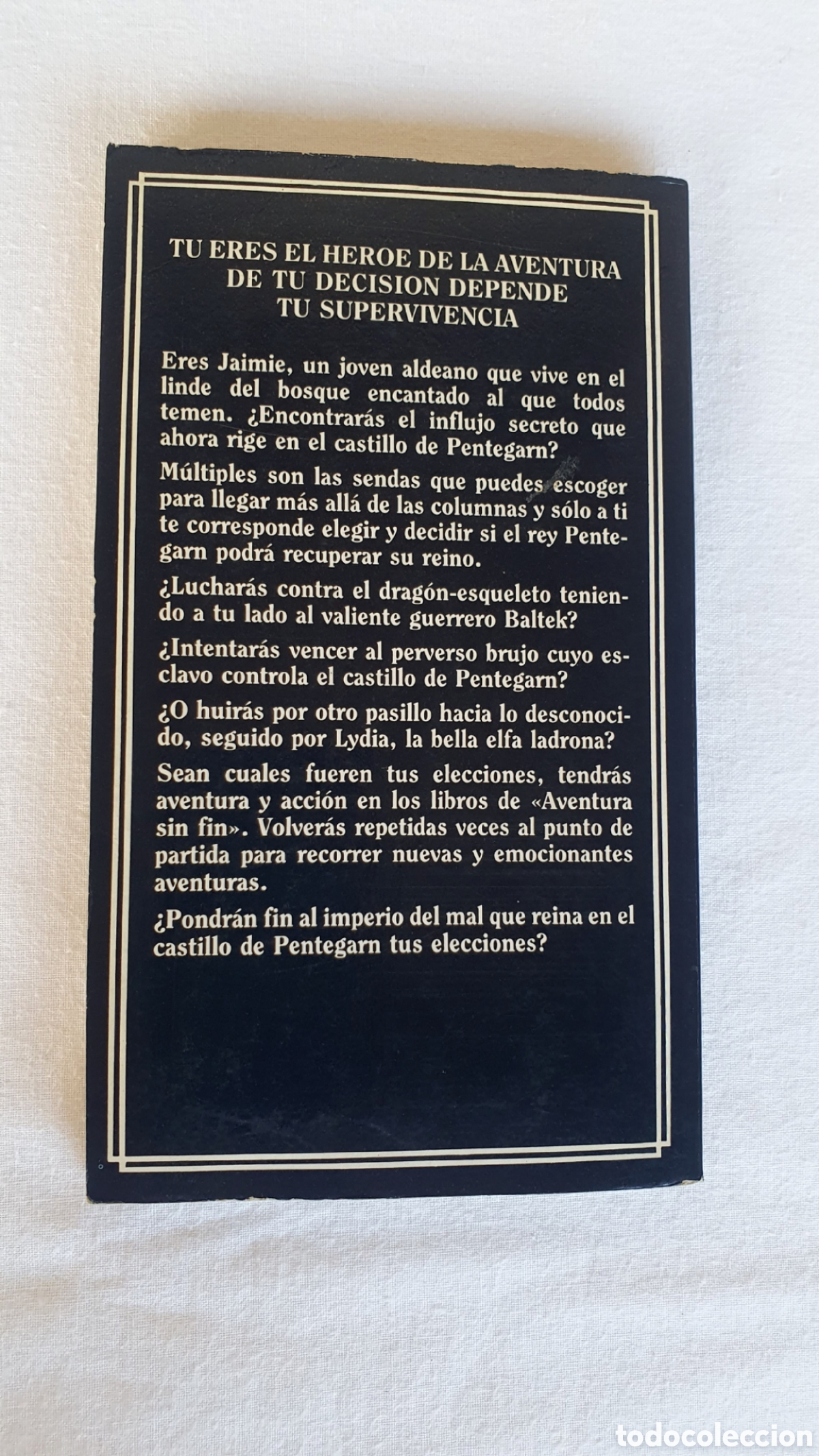 Libros de segunda mano: Libro: Las Columnas de Pentegarn-Aventura sin fin-Dungeons&Dragons - Foto 3