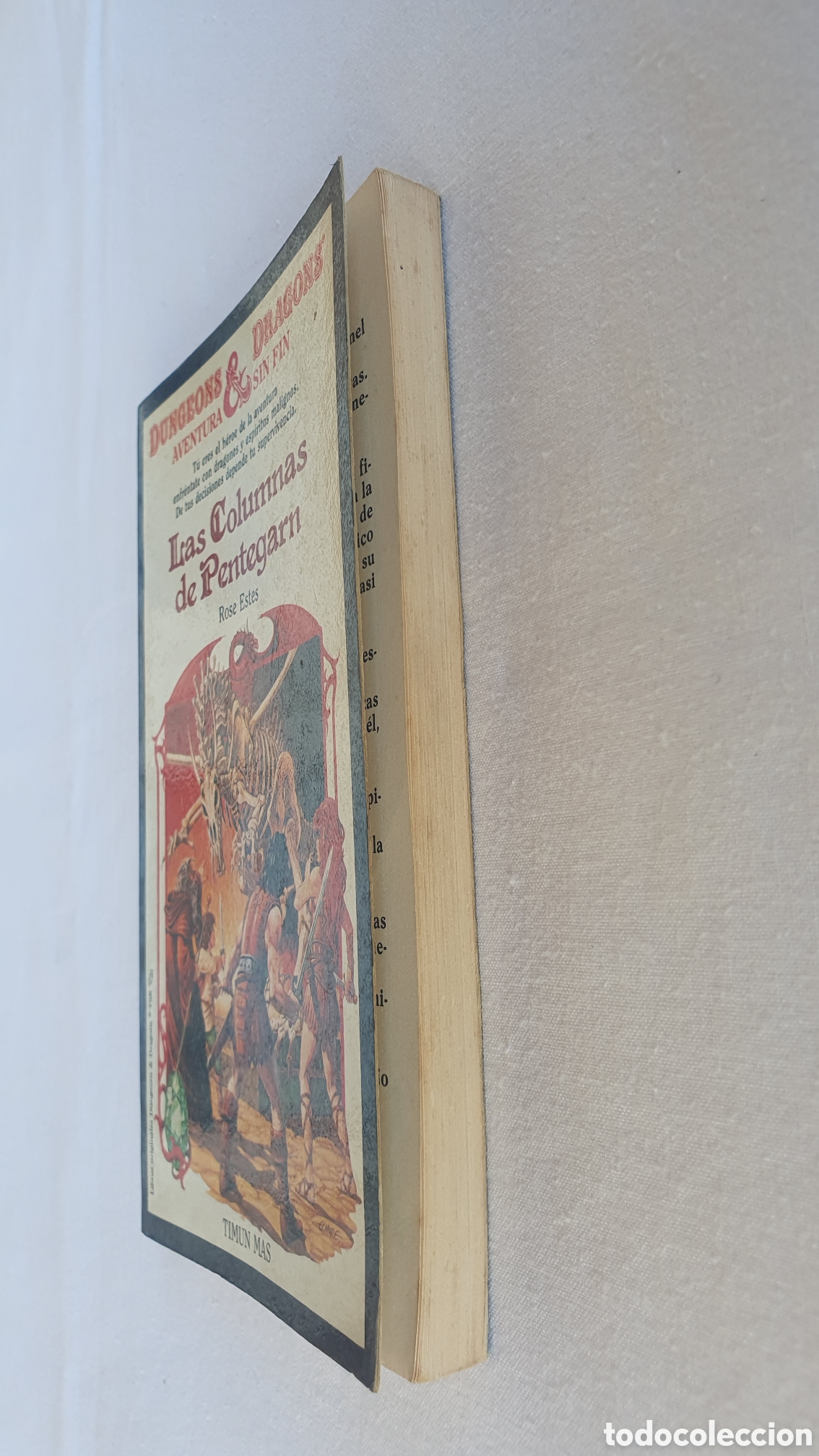 Libros de segunda mano: Libro: Las Columnas de Pentegarn-Aventura sin fin-Dungeons&Dragons - Foto 6