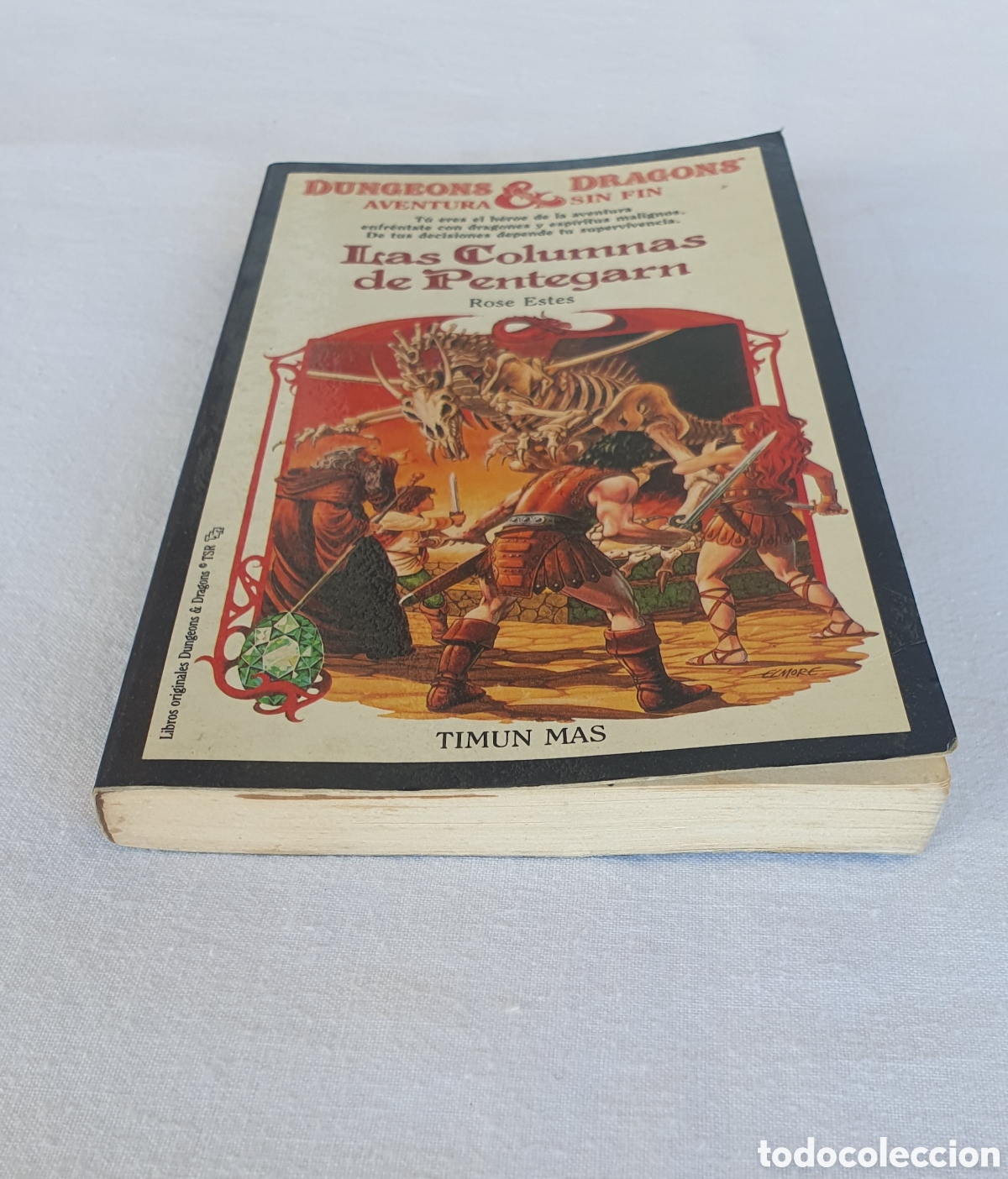 Libros de segunda mano: Libro: Las Columnas de Pentegarn-Aventura sin fin-Dungeons&Dragons - Foto 7