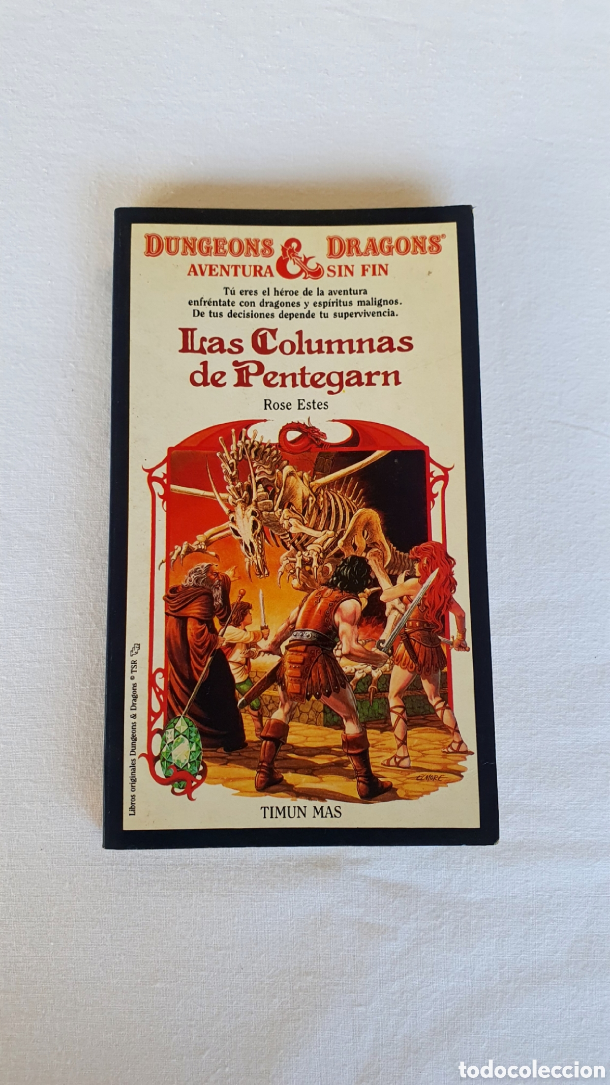 Libros de segunda mano: Libro: Las Columnas de Pentegarn-Aventura sin fin-Dungeons&Dragons - Foto 12