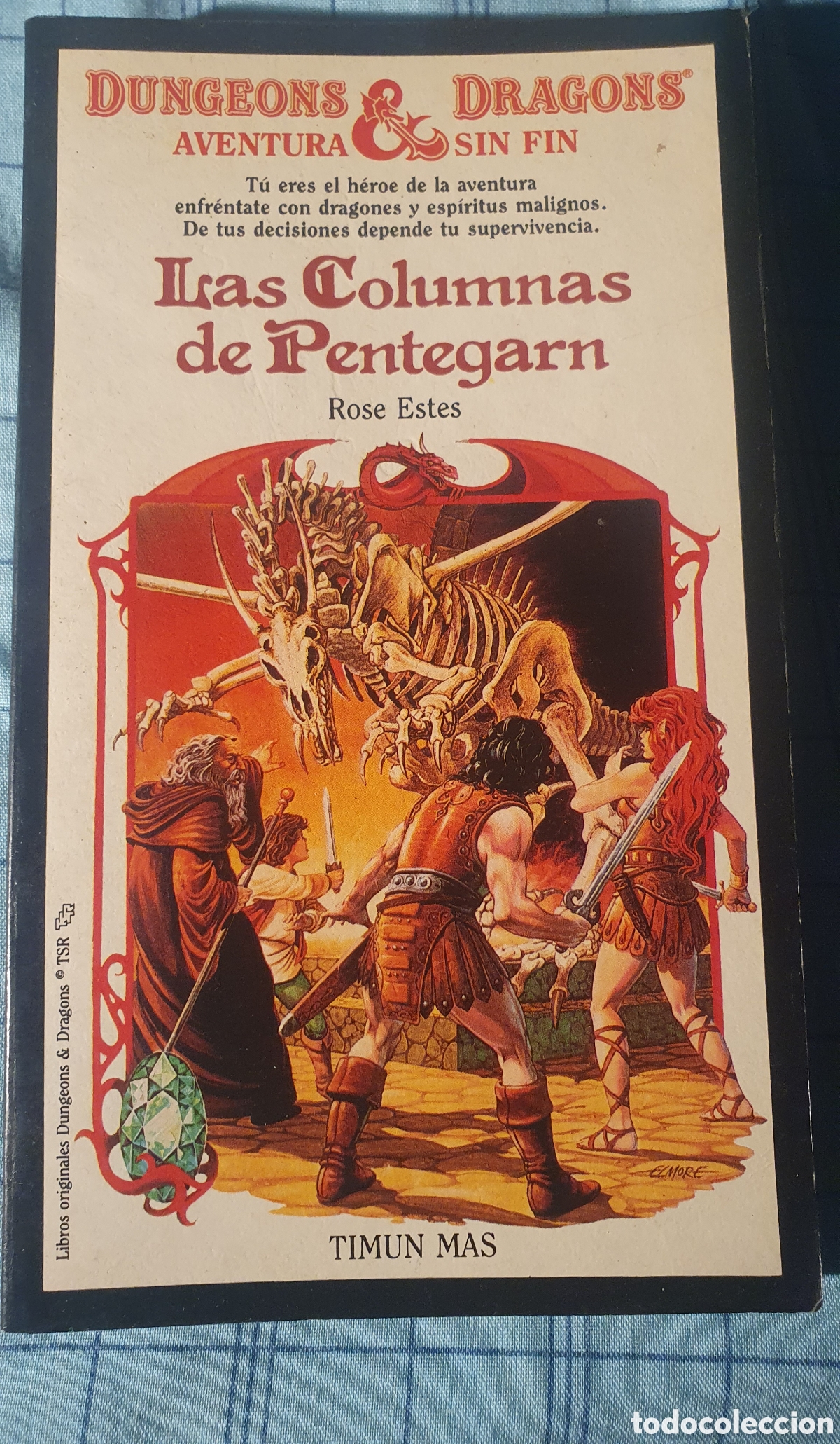 Libros de segunda mano: Libro: Las Columnas de Pentegarn-Aventura sin fin-Dungeons&Dragons