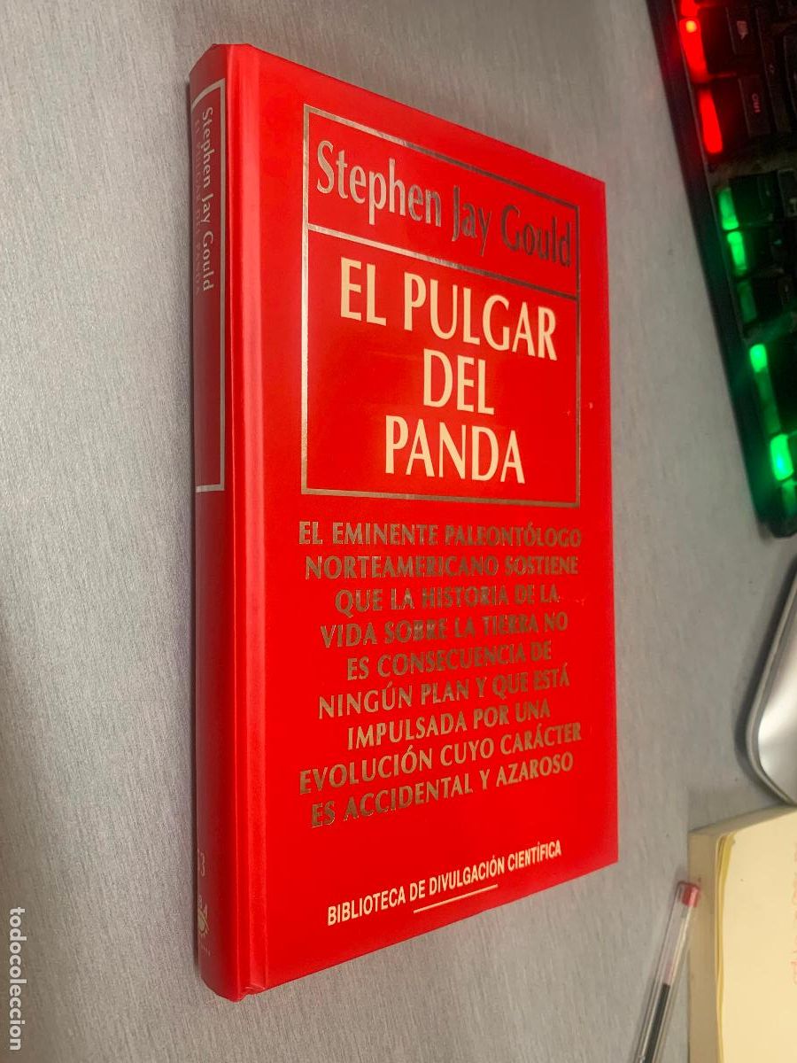 Livres d'occasion: EL PULGAR DEL PANDA / STEPHEN JAY GOULD / BIB. DIVULGACI&Oacute;N CIENT&Iacute;FICA RBA 1994