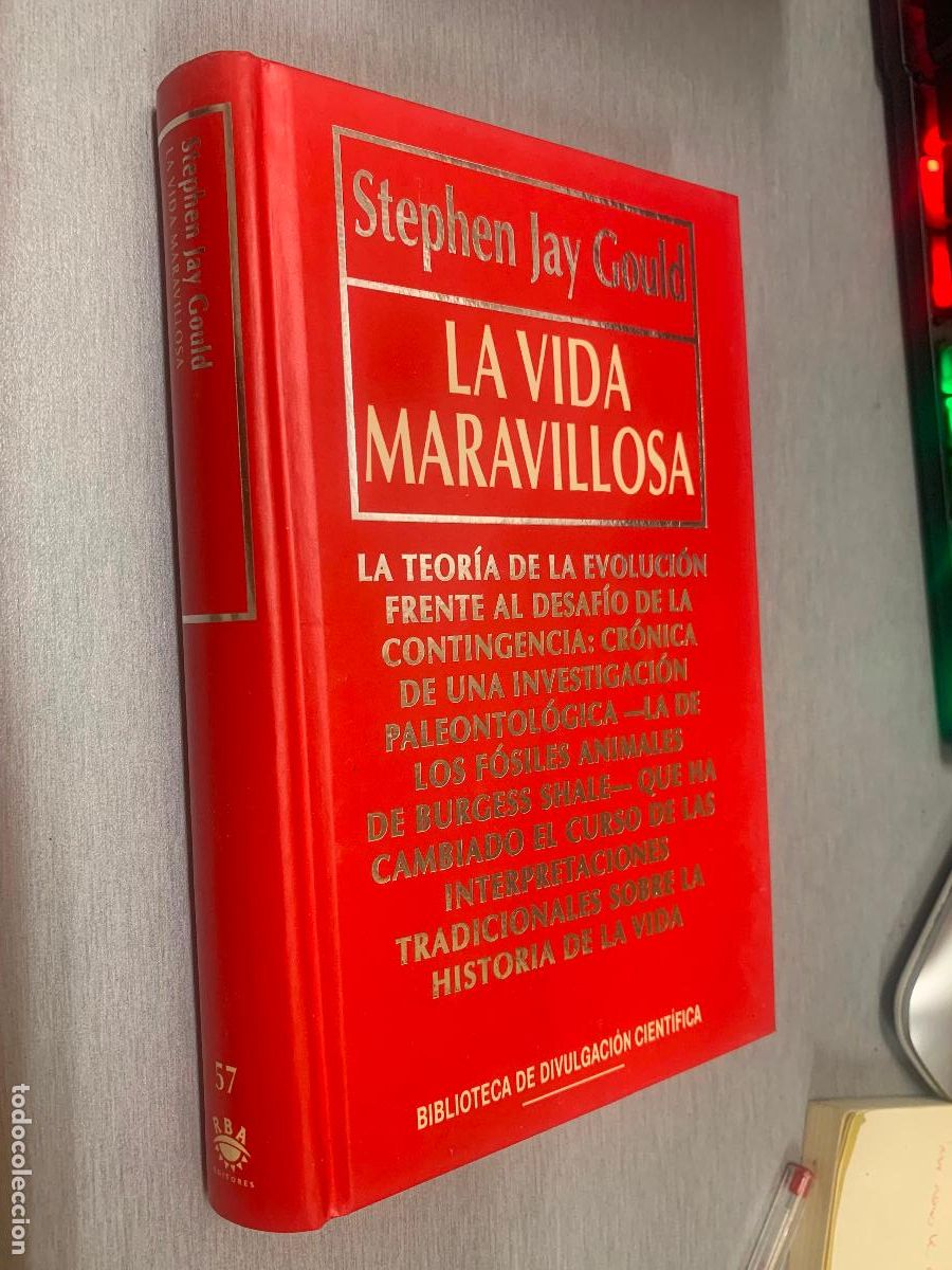 Livres d'occasion: LA VIDA MARAVILLOSA / STEPHEN JAY GOULD / BIB. DIVULGACI&Oacute;N CIENT&Iacute;FICA RBA 1994
