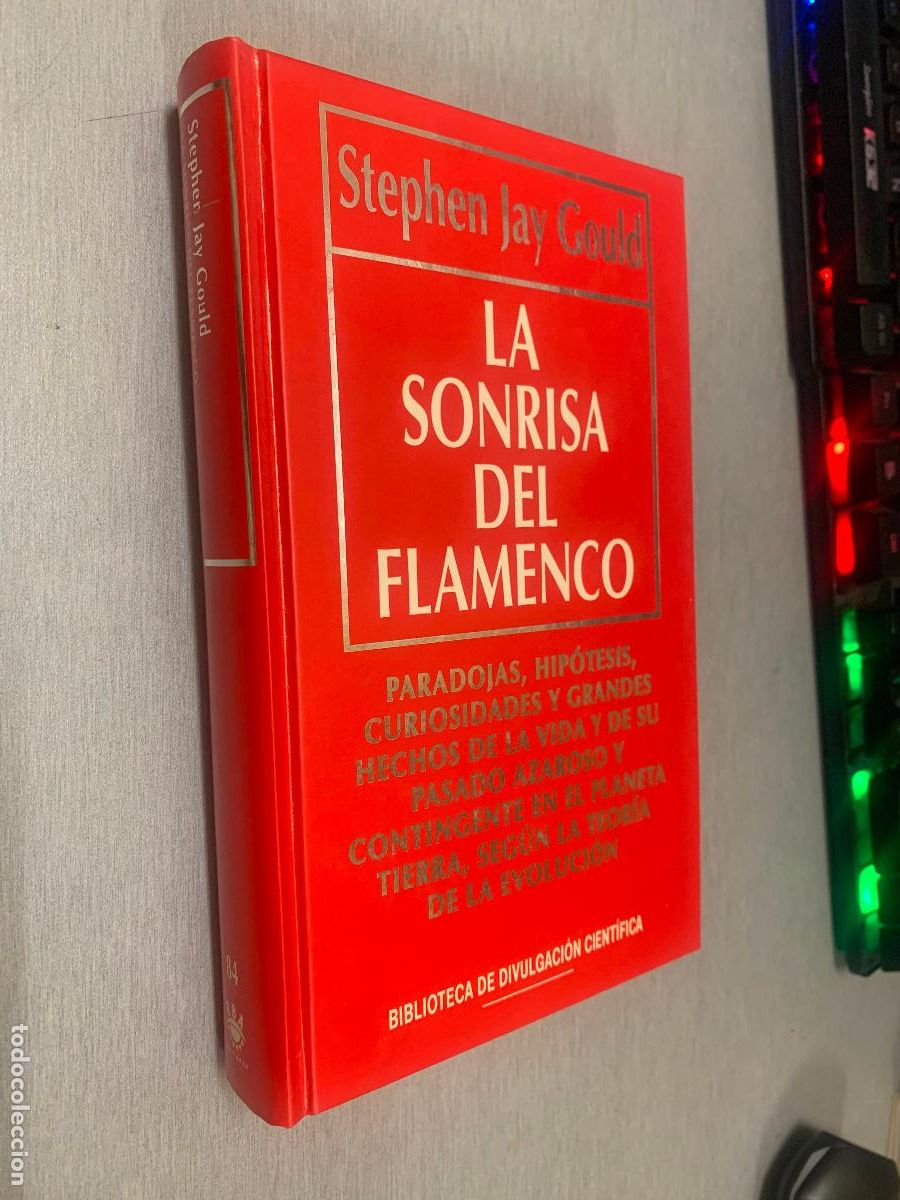 Libros de segunda mano: LA SONRISA DEL FLAMENCO / STEPHEN JAY GOULD / BIB. DIVULGACI&Oacute;N CIENT&Iacute;FICA RBA 1994