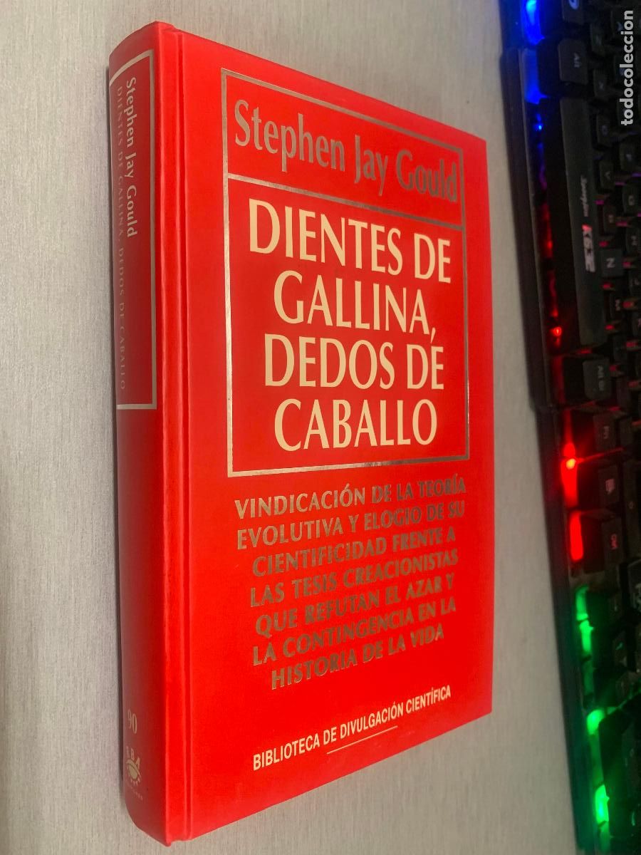 Libros de segunda mano: DIENTES DE GALLINA, DEDOS DE CABALLO / STEPHEN JAY GOULD / BIB. DIVULGACI&Oacute;N CIENT&Iacute;FICA RBA 1994