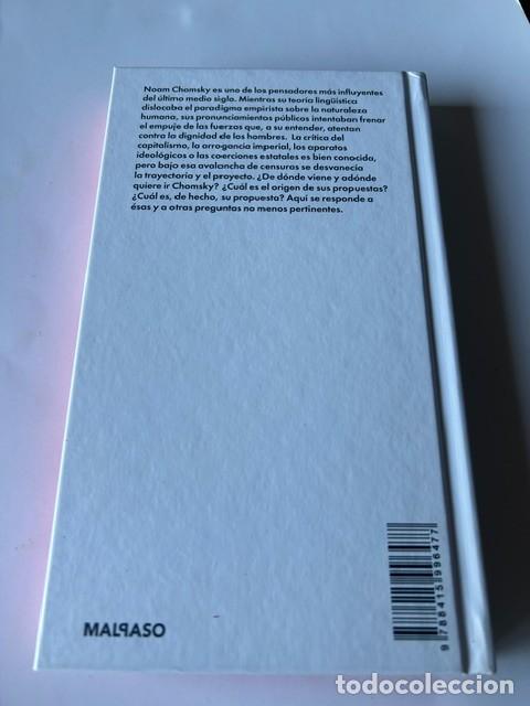 Libros de segunda mano: Razones para la anarqu&iacute;a -Noam Chomsky- - Foto 2