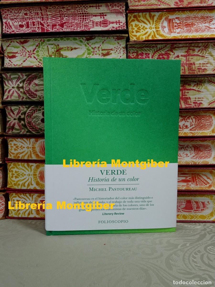 Libros de segunda mano: VERDE HISTORIA DE UN COLOR . Autor : PASTOUREAU, MICHEL