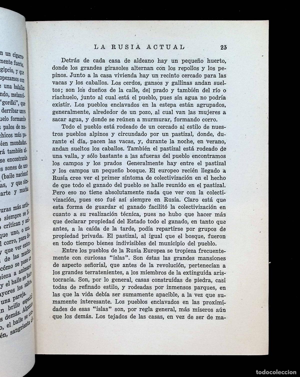 Libros de segunda mano: LA RUSIA ACTUAL. - JUCKER, Ernst. - Foto 3