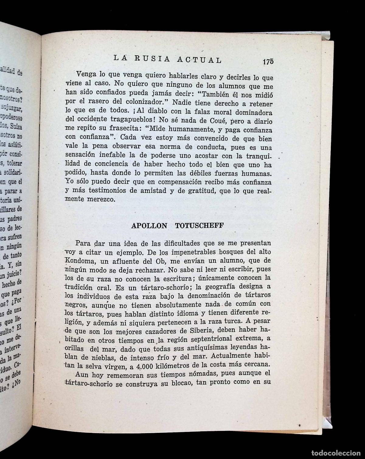 Libros de segunda mano: LA RUSIA ACTUAL. - JUCKER, Ernst. - Foto 4