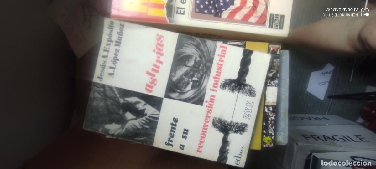 Libros de segunda mano: Asturias frente a su reconversi&oacute;n industrial (Primera edici&oacute;n, Col. Lee y Discute)
