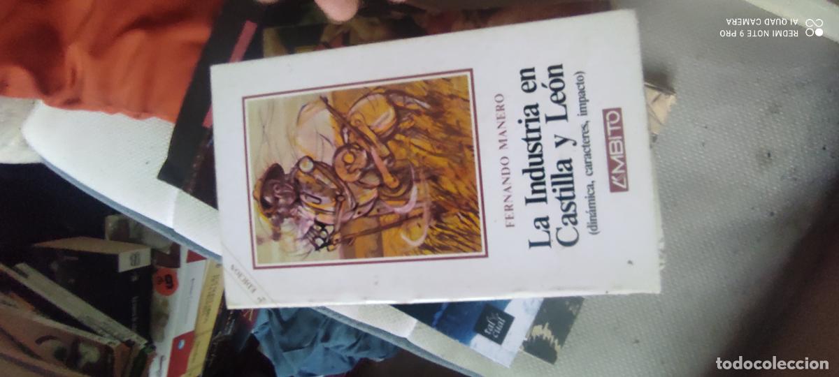 Libros de segunda mano: MANERO, Fernando - LA INDUSTRIA EN CASTILLA Y LE&Oacute;N - Valladolid 1983
