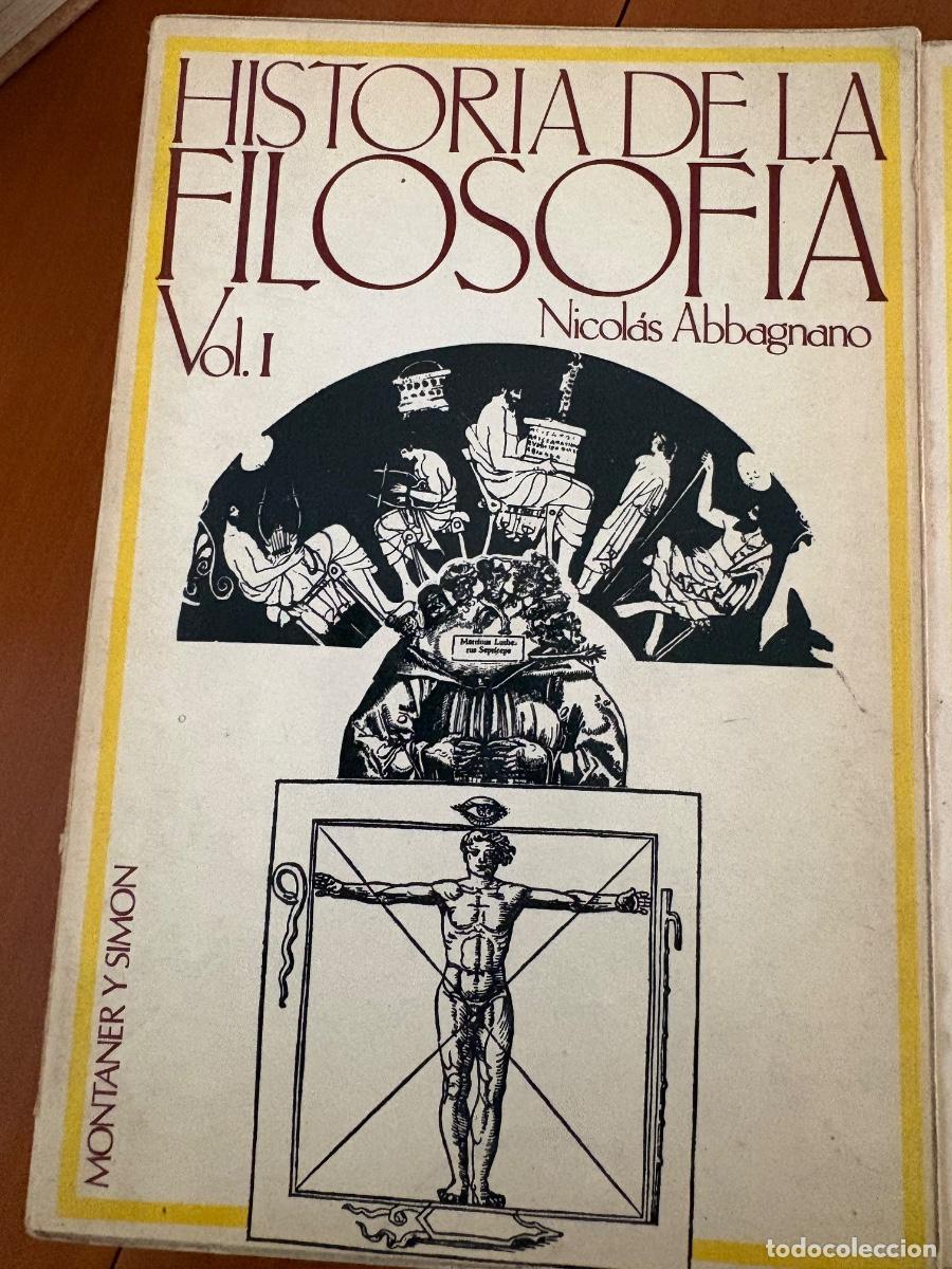 Libros de segunda mano: Historia de la Filosof&iacute;a de Nicol&aacute;s Abbagnano
