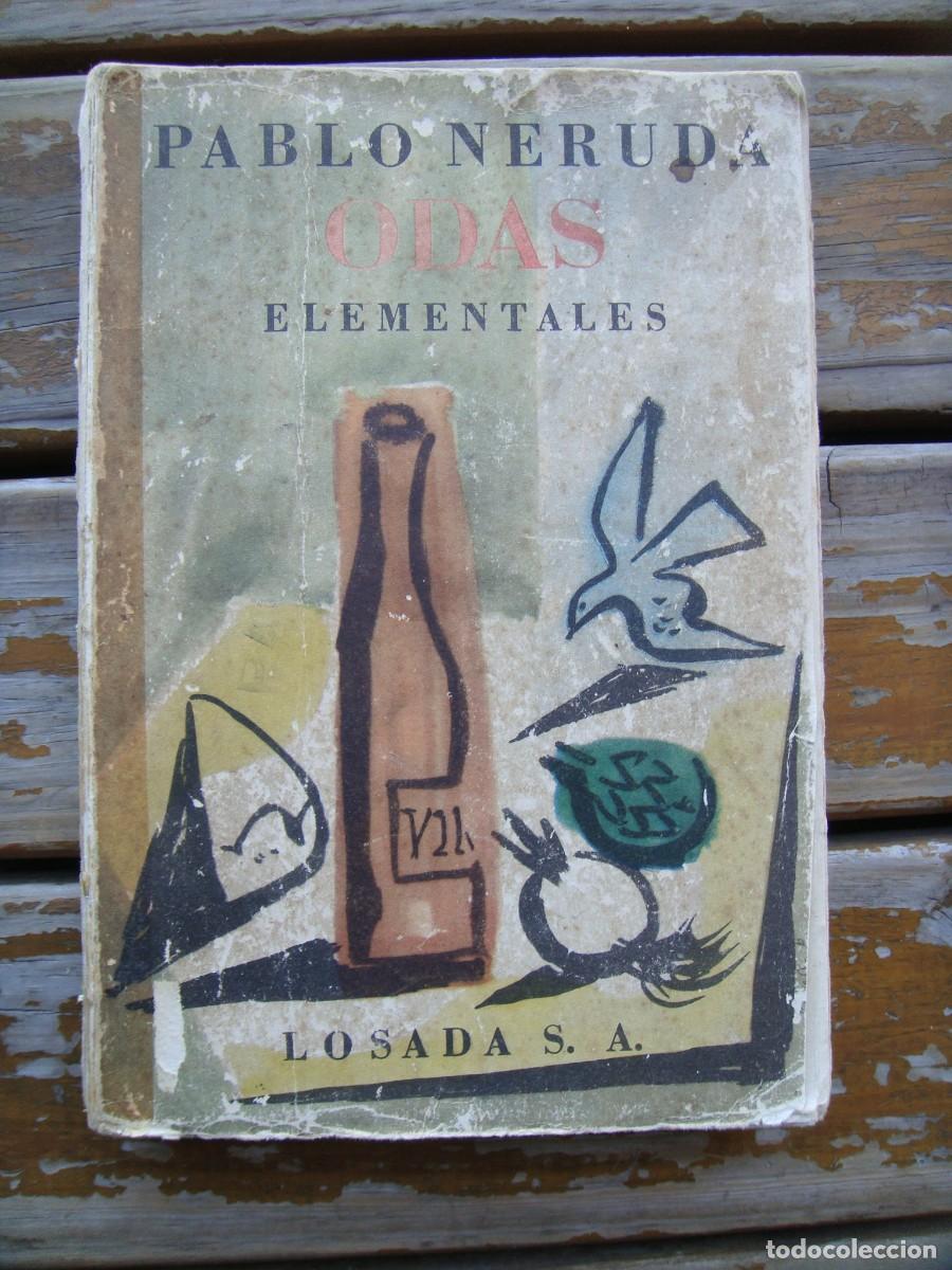 Libros de segunda mano: Pablo Neruda: ODAS ELEMENTALES. Primera edicion - Foto 1