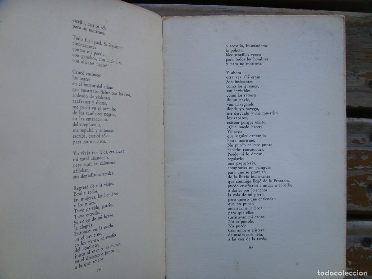 Libros de segunda mano: Pablo Neruda: ODAS ELEMENTALES. Primera edicion - Foto 4
