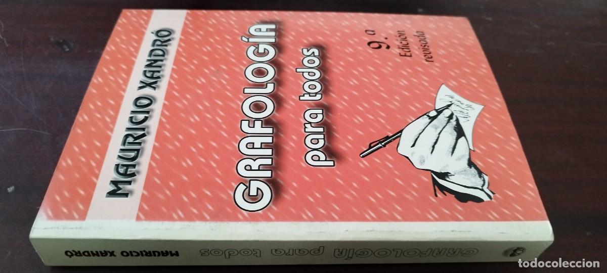 Libros de segunda mano: GRAFOLOGIA PARA TODOS / MAURICIO XANDRO / PU-GUI-20