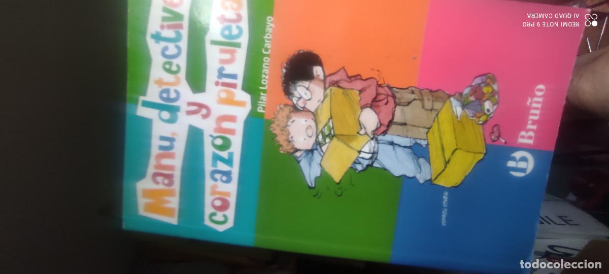 Second hand books: Manu, detective, y coraz&oacute;n piruleta - Pilar Lozano Carbayo