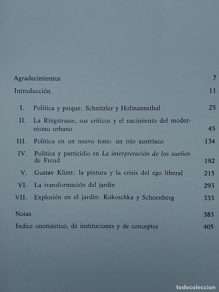 Libros de segunda mano: Carl E. Schorske. Viena fin de siecle. Arte - Foto 5