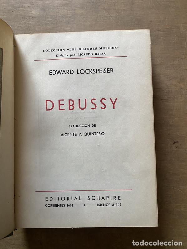 Libros de segunda mano: Debussy - Lockspeiser Edward