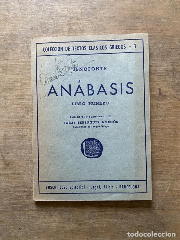 Libros de segunda mano: Anabasis - Jenofonte - Foto 1