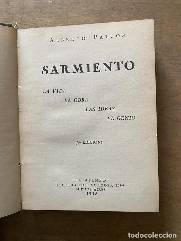 Libros de segunda mano: Sarmiento - Palcos Alberto - Foto 1
