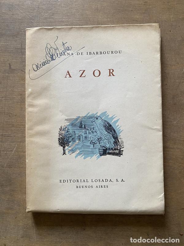 Libros de segunda mano: Azor (primera edicion) - Ibarbourou Juana de - Foto 1