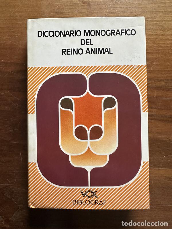 Libros de segunda mano: Diccionario Monografico del Reino Animal - -