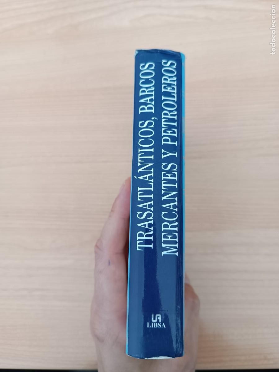 Libros de segunda mano: Trasatl&aacute;nticos, barcos mercantes y petroleros - Robert Jackson. Libsa - Foto 3