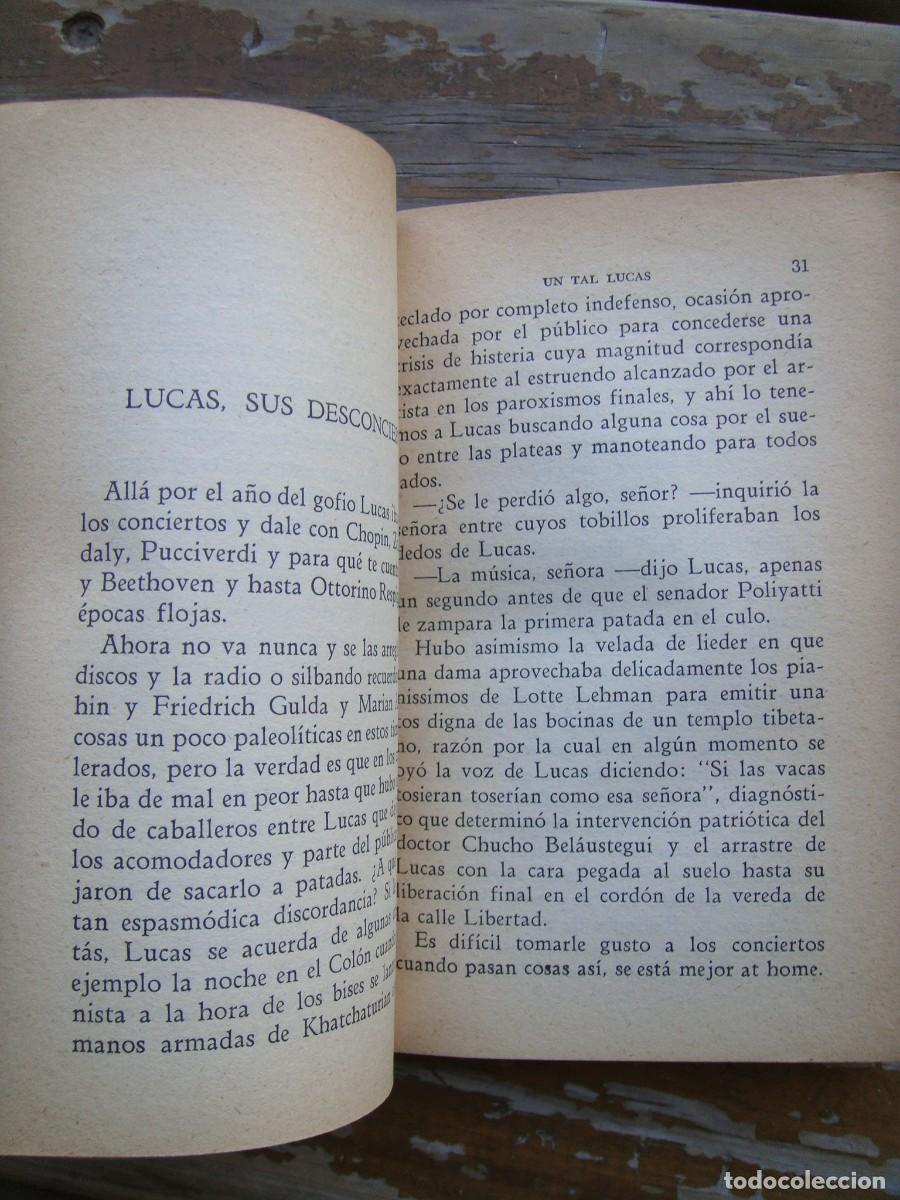 Libros de segunda mano: Julio Cort&aacute;zar: UN TAL LUCAS. Primera edici&oacute;n - Foto 3