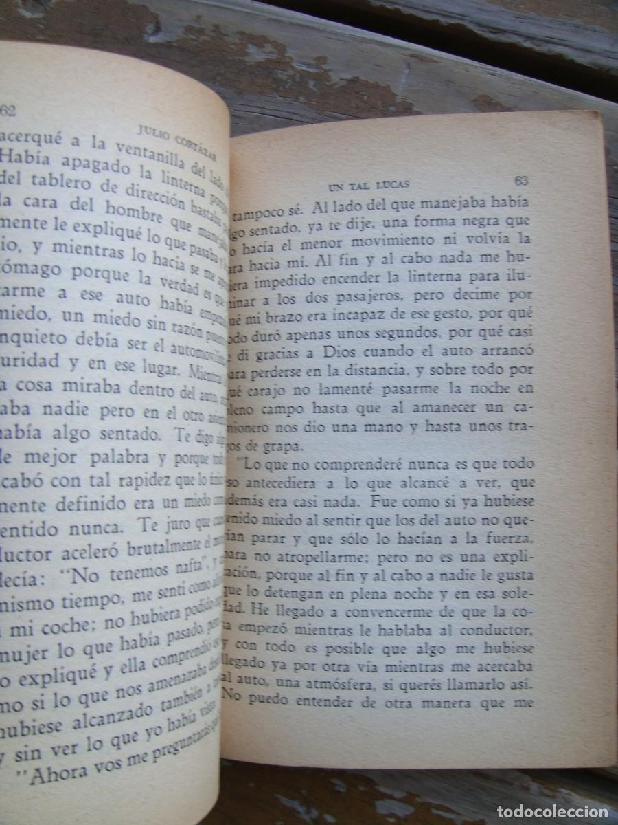 Libros de segunda mano: Julio Cort&aacute;zar: UN TAL LUCAS. Primera edici&oacute;n - Foto 4