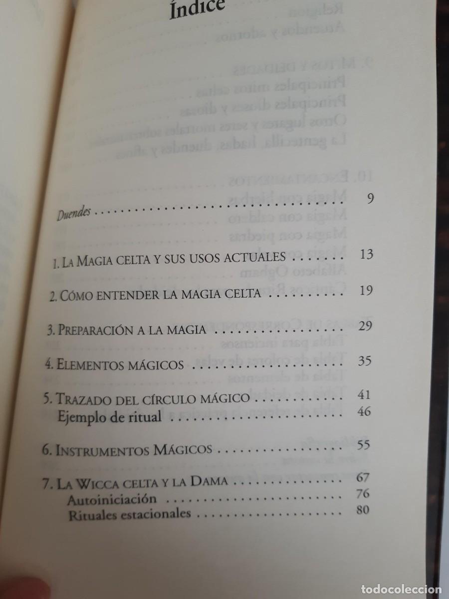 Libros de segunda mano: D.J. Conway. Magia Celta, Ed. Obelisco, 2003 - Foto 4