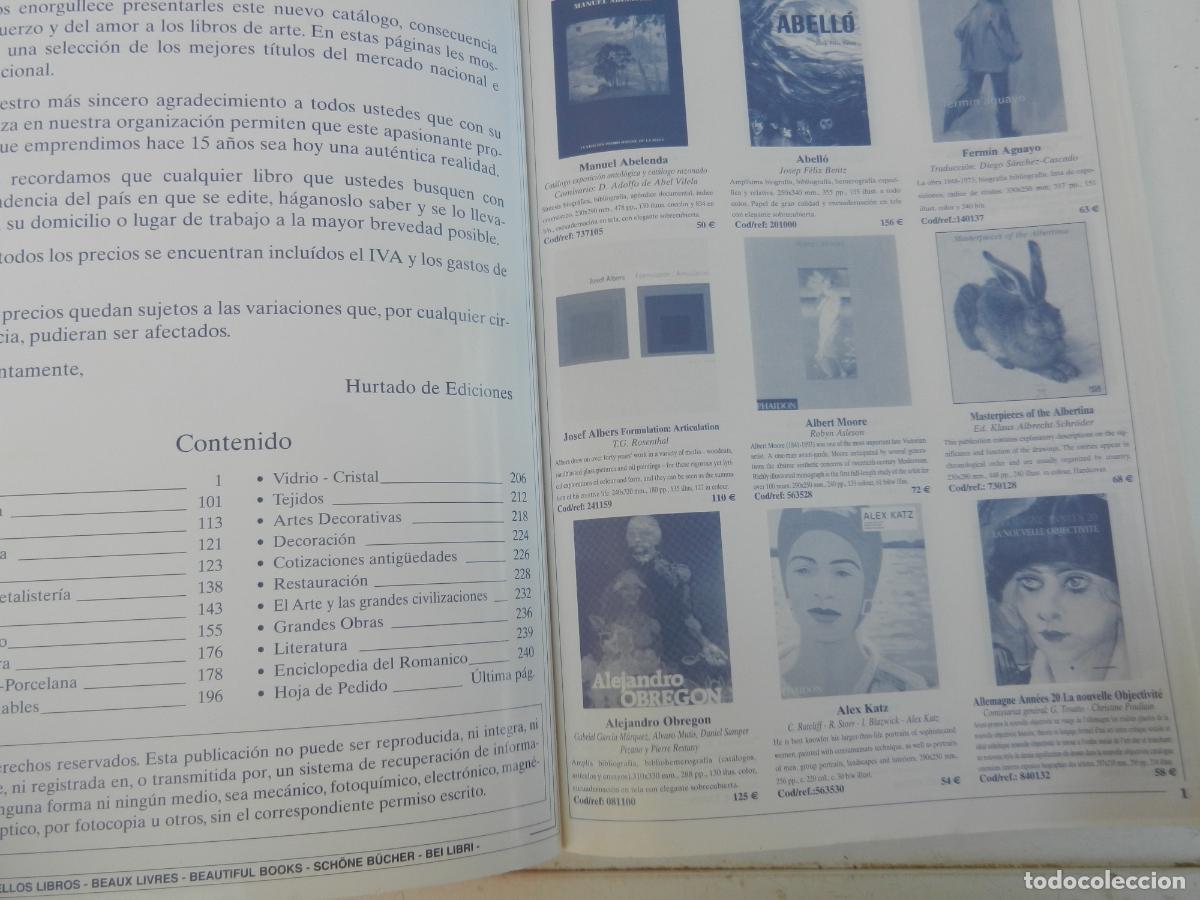 Libros de segunda mano: ARTE EN LIBROS - HURTADO EDICIONES - - Foto 2