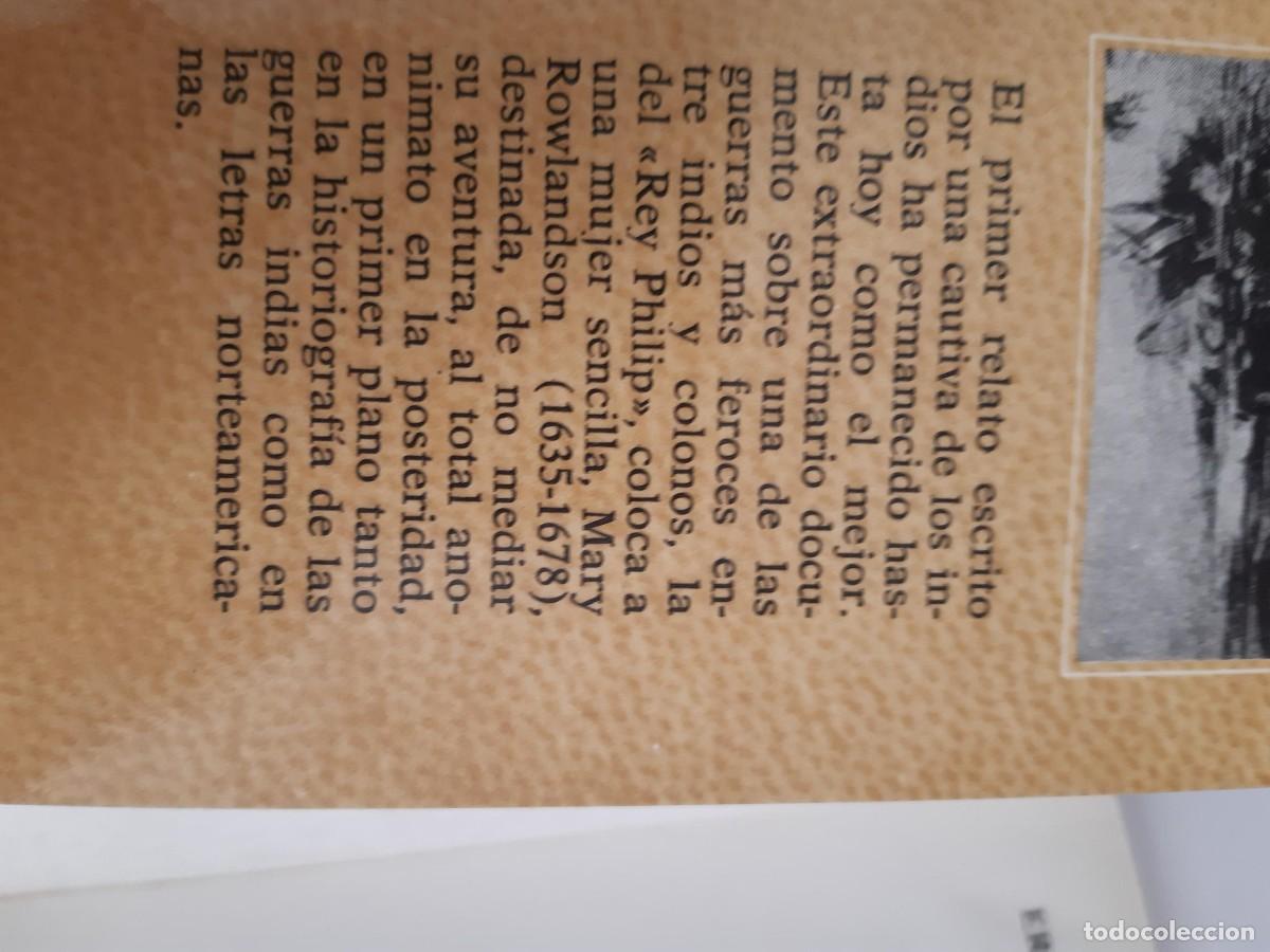 Libros de segunda mano: Mi cautividad entre los indios - Mary Rowlandson - Foto 3