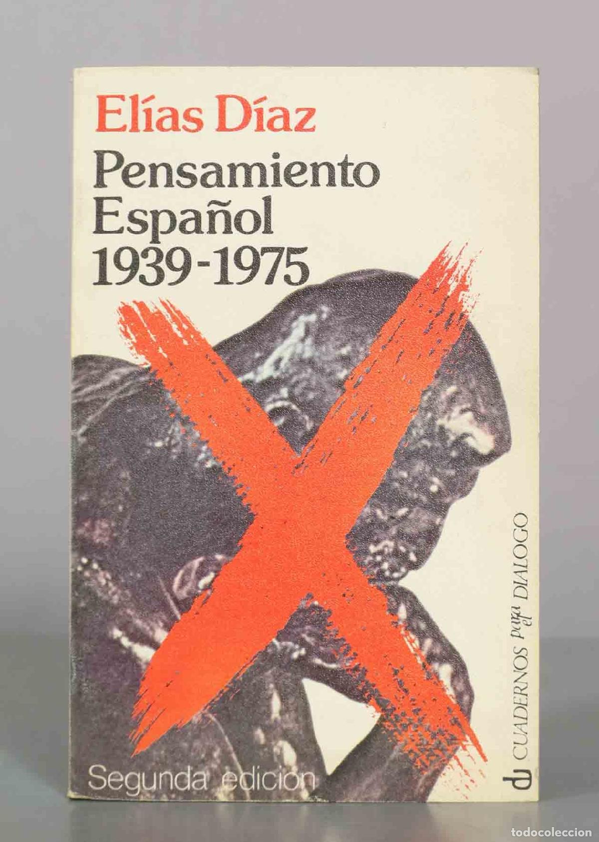 Libros de segunda mano: Pensamiento espa&ntilde;ol - El&iacute;as D&iacute;az - Cuadernos para el Di&aacute;logo