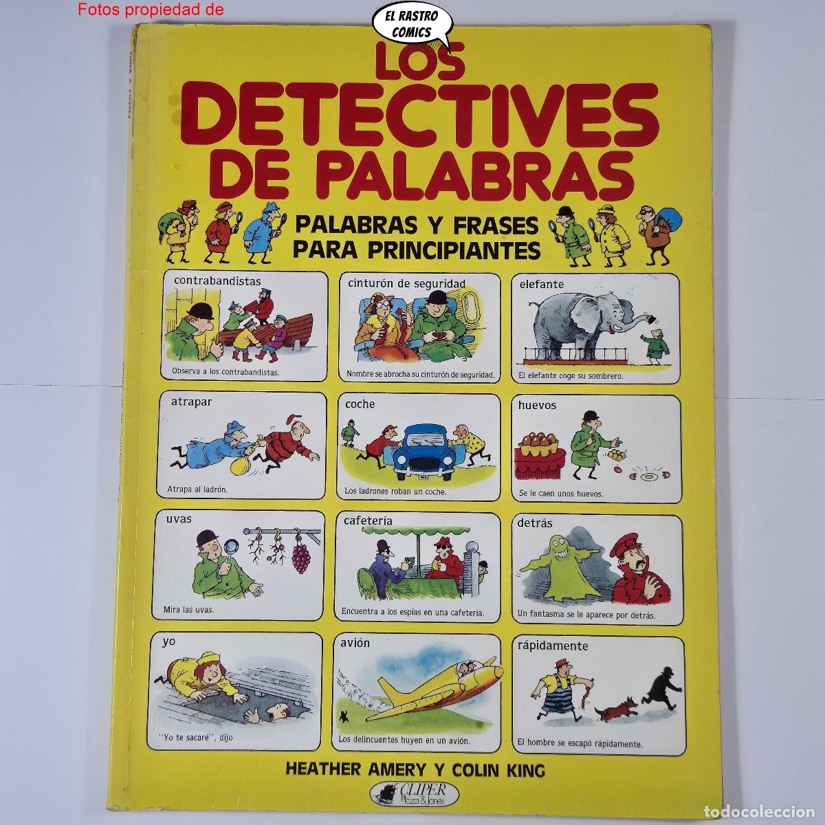Libros de segunda mano: Los detectives de palabras, Colin King, Heather Amery, Cliper Plaza Janes 1985, MUY DIFICIL, A7