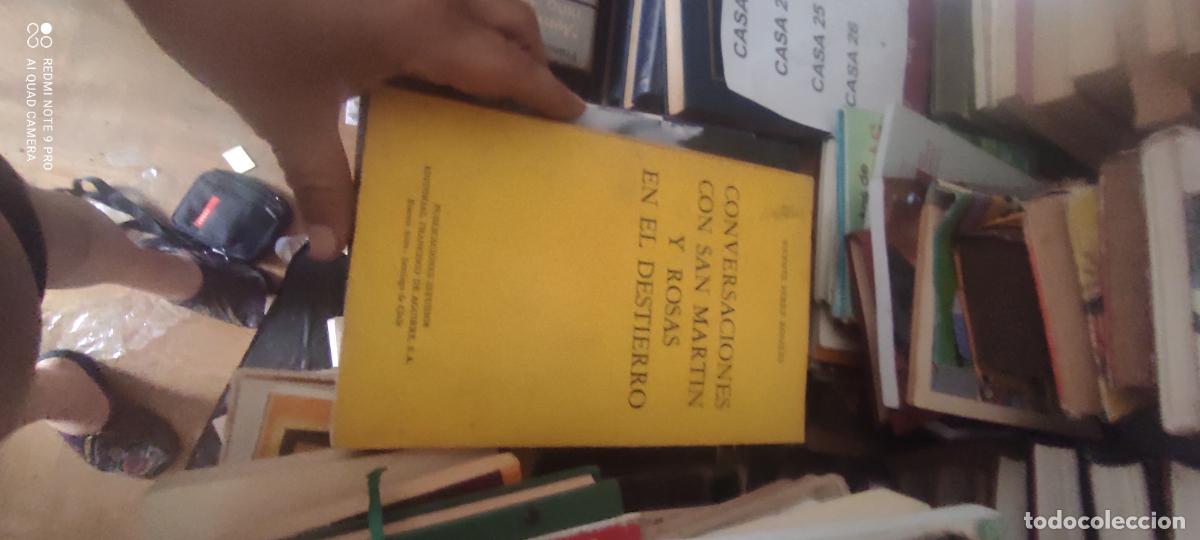 Libros de segunda mano: Conversaciones con San Mart&iacute;n y Rosas en el destierro y otros relatos Hist&oacute;ricos