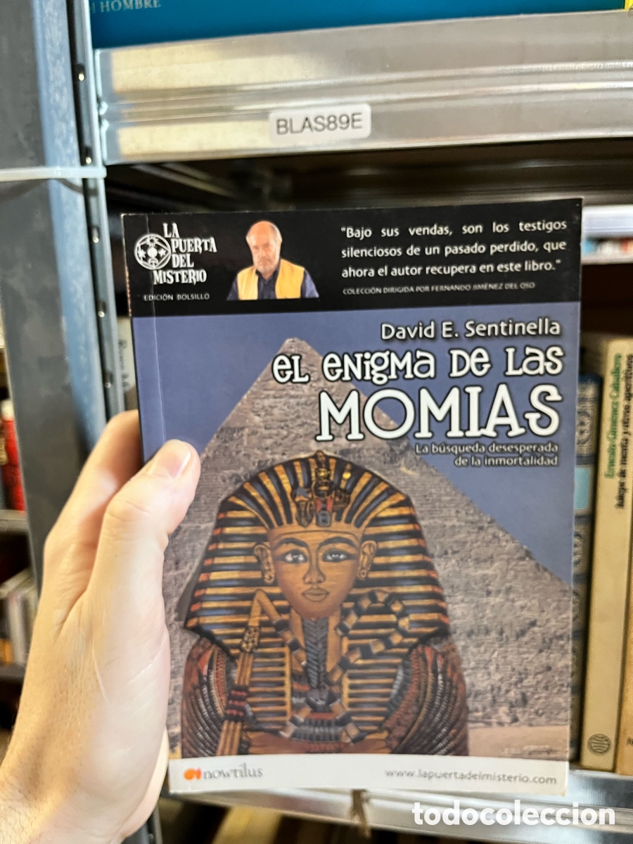 Libros de segunda mano: Blas89E David E. Sentinella eL eNigMa De las MOMIAS la puerta del misterio Jim&eacute;nez del oso