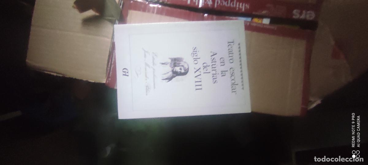 Libros de segunda mano: TEATRO ESCOLAR EN LA ASTURIAS DEL SIGLO XVIII. Estudio preliminar de Jes&uacute;s M. Pelaez