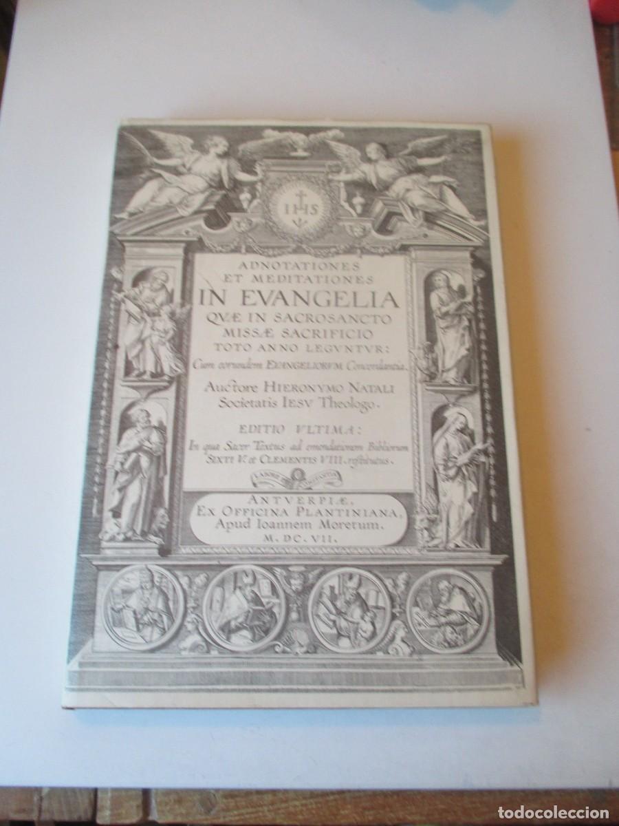 Libros de segunda mano: P. JER&Oacute;NIMO NADAL Im&aacute;genes de la historia evang&eacute;lica (FACSIMIL) W41134