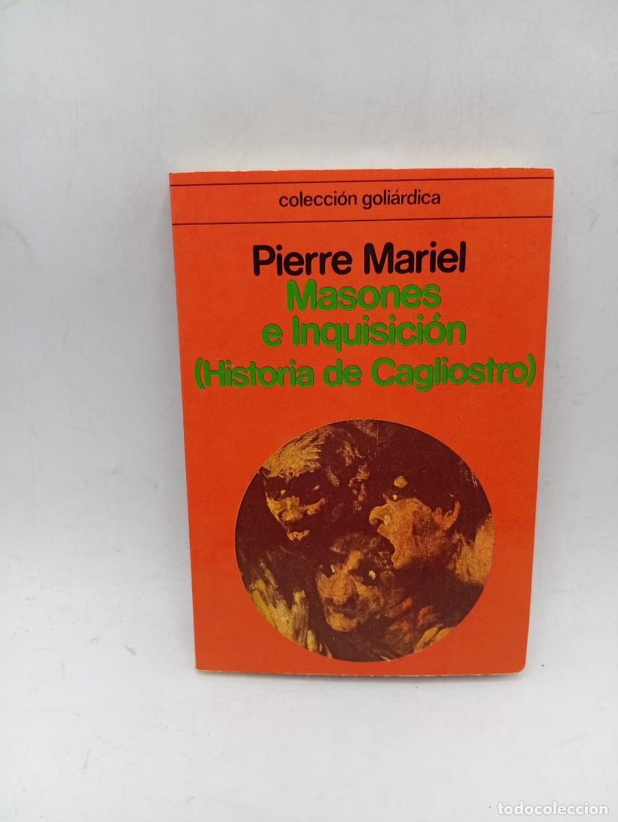 Gebrauchte B&uuml;cher: MASONES E INQUISICION ( HISTORIA DE CAGLIOSTRO). PIERRE MARIEL. CUPSA EDITORIAL. 1973. PAGS : 203.