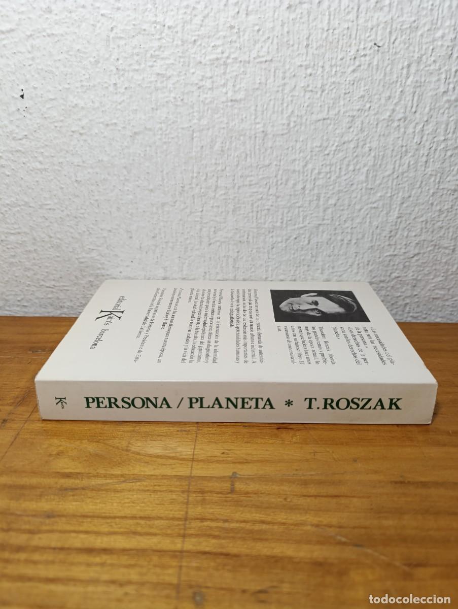 Libros de segunda mano: Persona/Planeta - Theodore Roszak - Foto 2