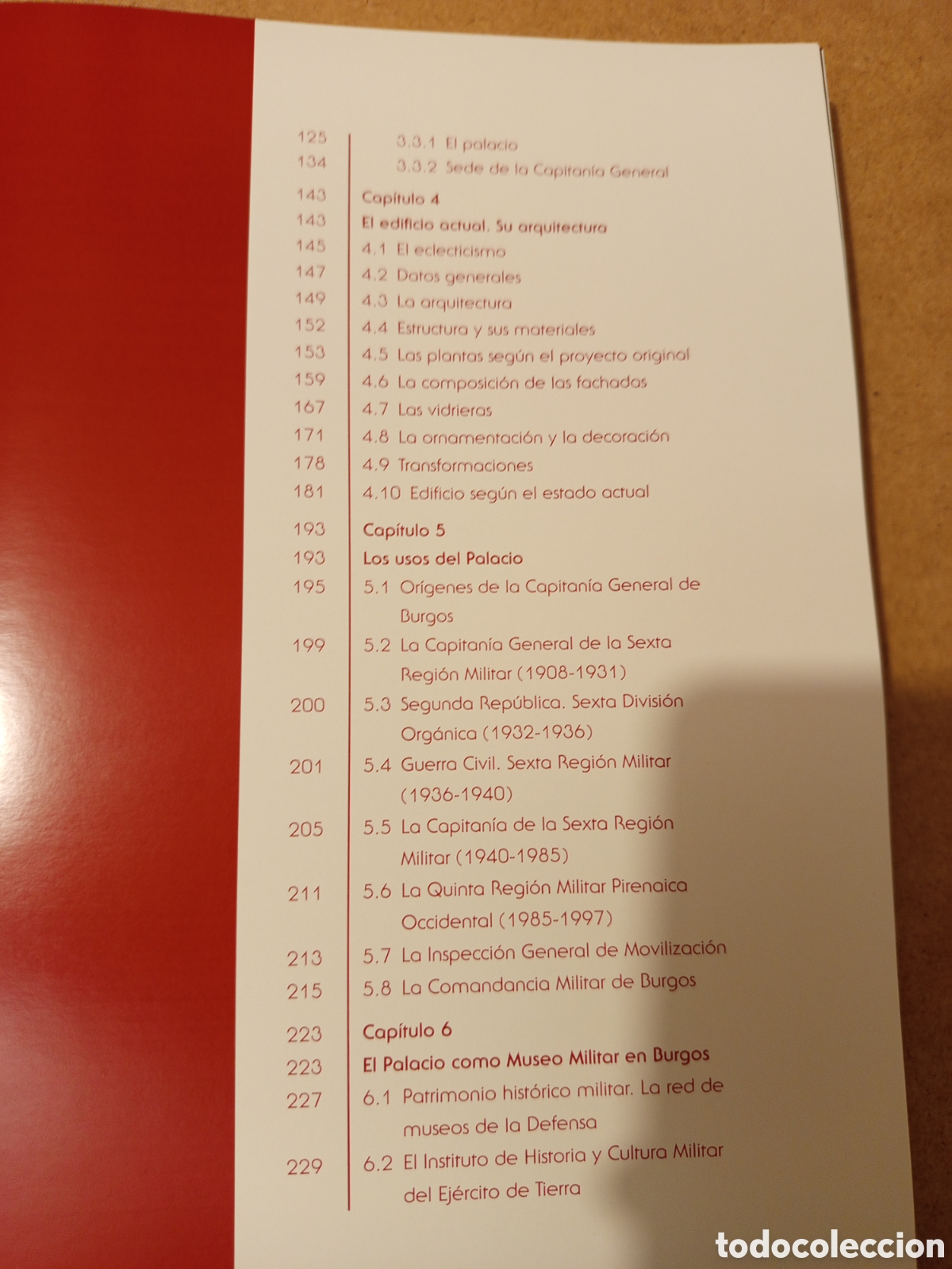 Libros de segunda mano: EL PALACIO DE CAPITANIA DE BURGOS (MINISTERIO DE DEFENSA) - Foto 4