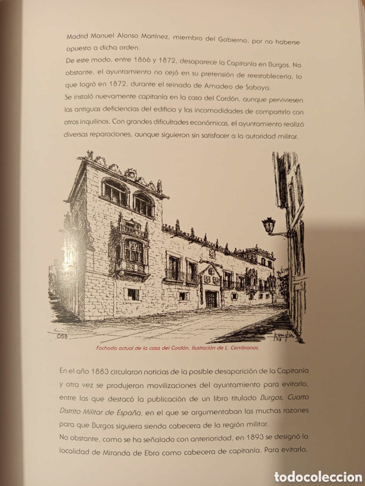 Libros de segunda mano: EL PALACIO DE CAPITANIA DE BURGOS (MINISTERIO DE DEFENSA) - Foto 12